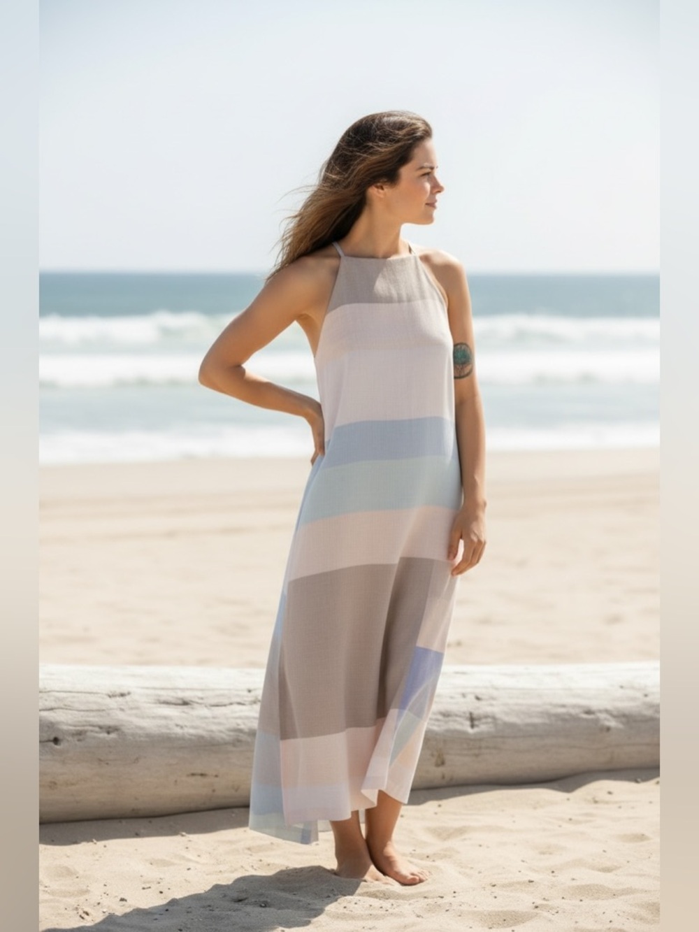 Mara Hofmann Dune Side  Slits Tank Dress